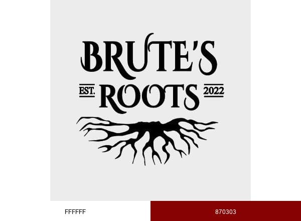 Brute's Roots brand color palette