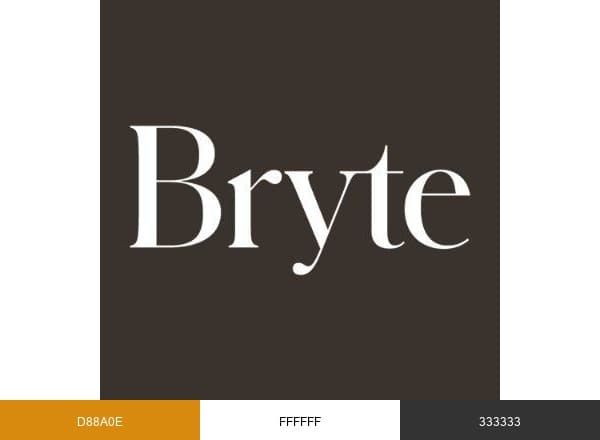 Bryte brand color palette