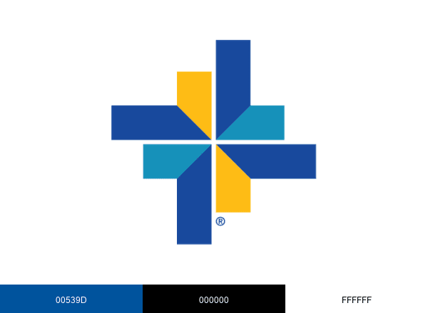 Baylor Scott & White Health brand color palette