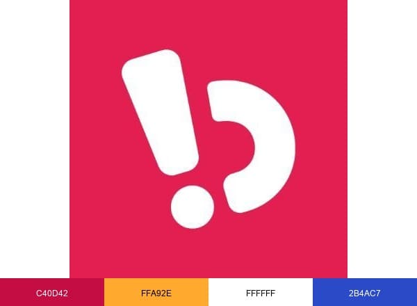 Bukalapak brand color palette