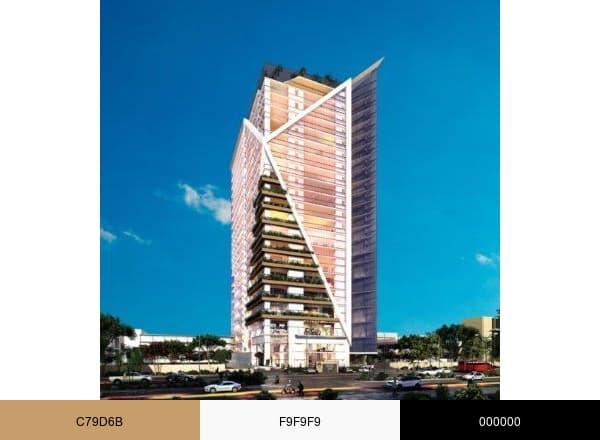 Burj One brand color palette