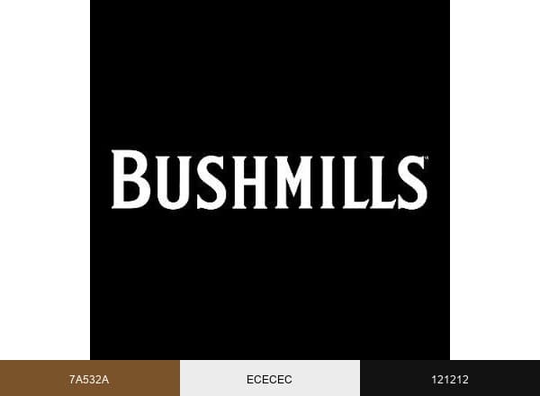 Bushmills USA brand color palette