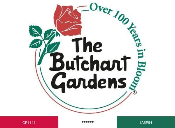 The Butchart Gardens brand color palette