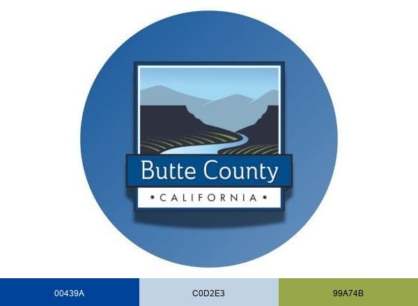 County of Butte brand color palette
