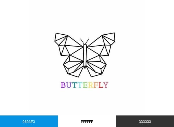 Butterfly Chieri brand color palette