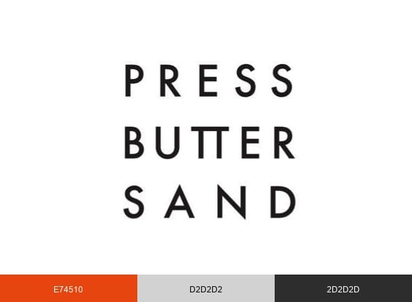 PRESS BUTTER SAND brand color palette