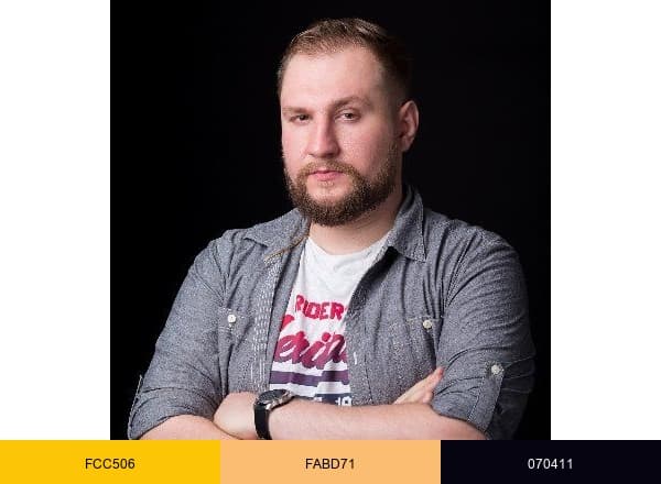 Alexey Kiselev brand color palette