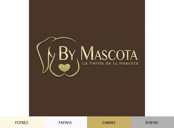 By Mascota brand color palette