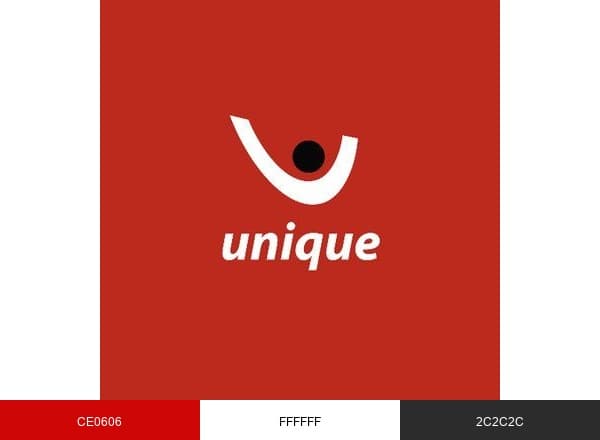 Unique Villas brand color palette