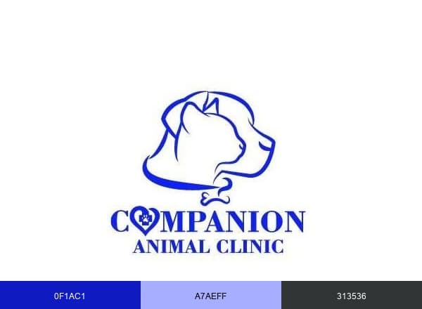 Companion Animal Clinic | Tecumseh MI brand color palette