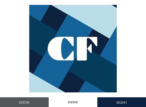 Cadillac Fairview brand color palette