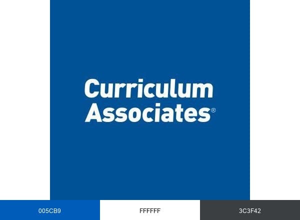Curriculum Associates brand color palette