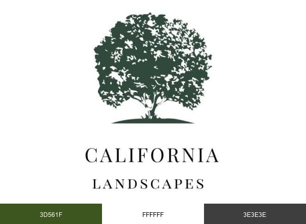 California Landscapes brand color palette