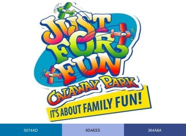 Calaway Park brand color palette