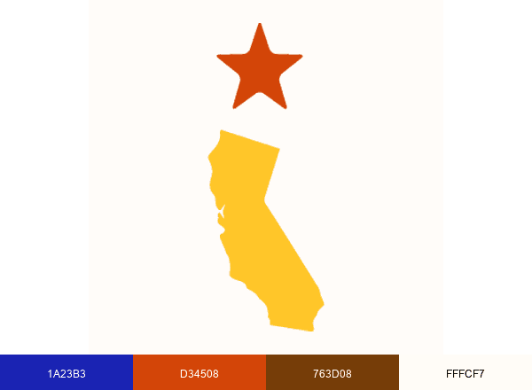 Calbright College brand color palette