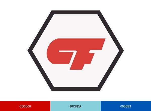 Calgary Fasteners & Tools Ltd. brand color palette