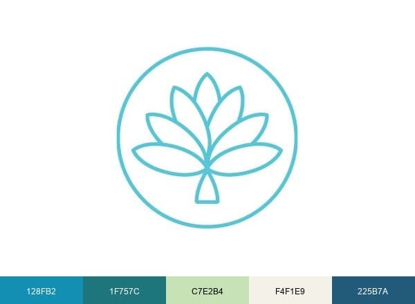 Camana Bay brand color palette