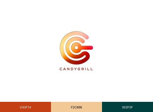 Candygrill brand color palette