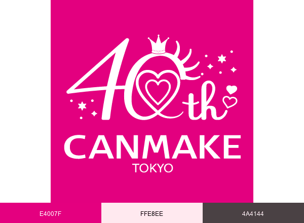 キャンメイク公式 brand color palette