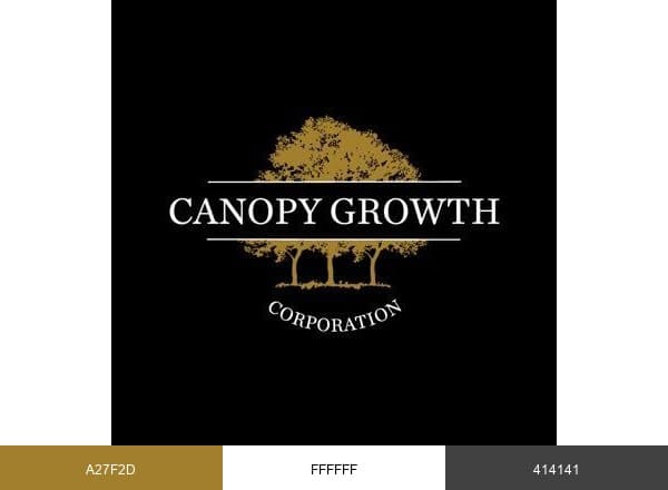Canopy Growth brand color palette