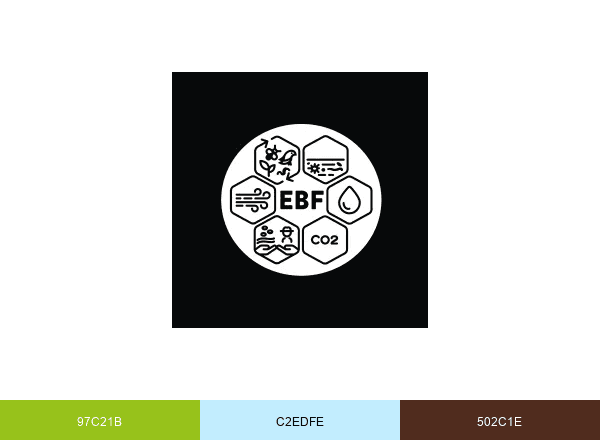 Ecological Benefits Framework brand color palette