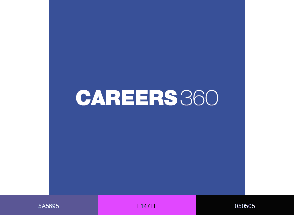 Careers360 brand color palette