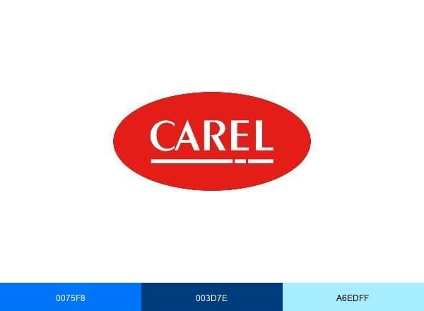 CAREL brand color palette