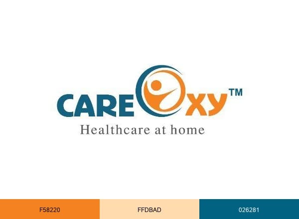 CareOxy brand color palette