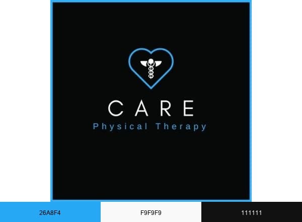 Care Physical Therapy LLC brand color palette