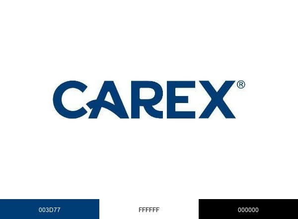 Carex brand color palette