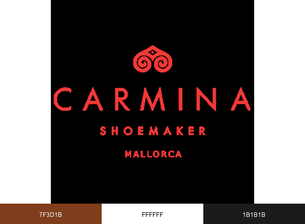 Carmina Shoemaker brand color palette