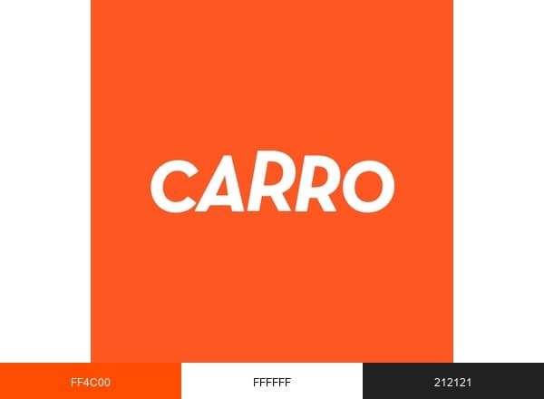 Carro brand color palette