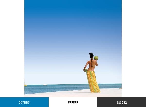 Casa Morada Resort brand color palette