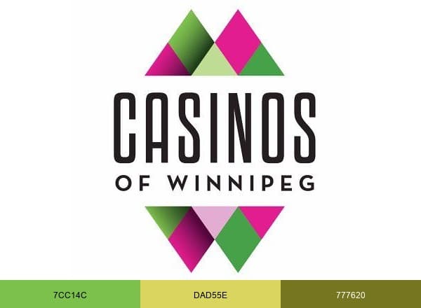 Casinos of Winnipeg brand color palette