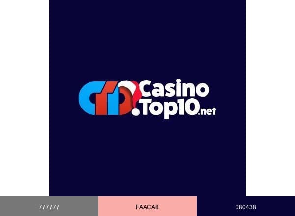 CasinoTop10 brand color palette
