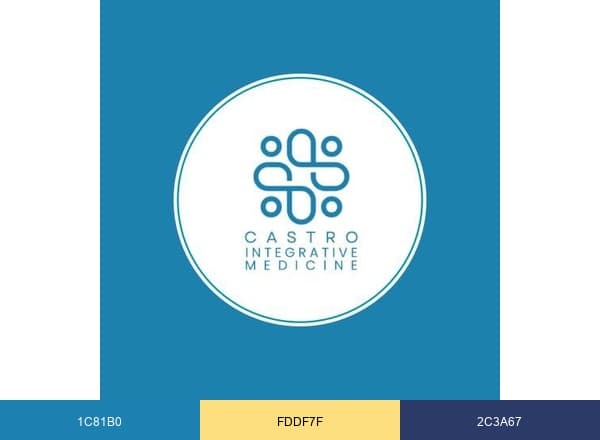 Castro Integrative Medicine brand color palette