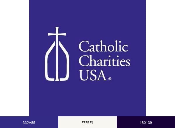 Catholic Charities USA brand color palette