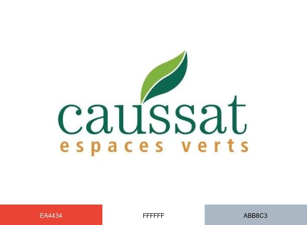 Caussat Espaces Verts brand color palette