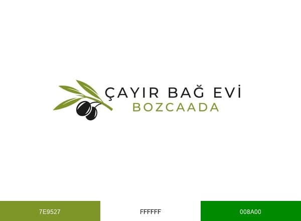 Bozcaada Çayır Bağ Evi brand color palette