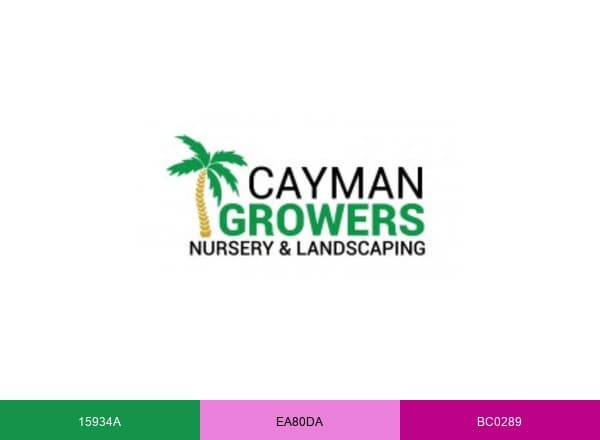 Cayman Growers brand color palette