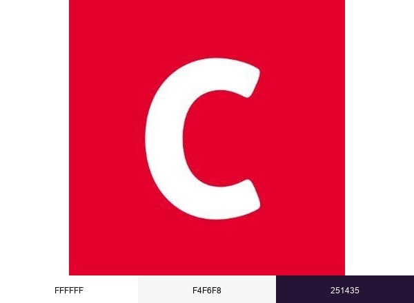 Citadele brand color palette
