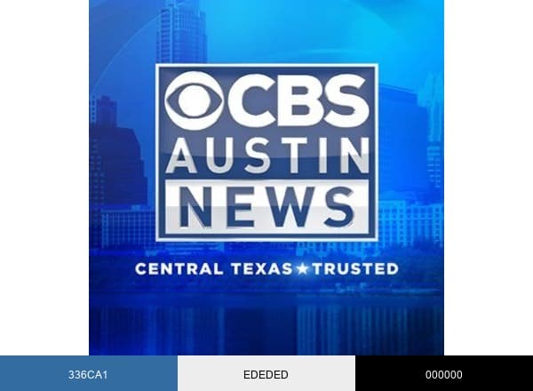 CBS Austin brand color palette