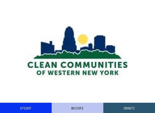Clean Communities of WNY brand color palette