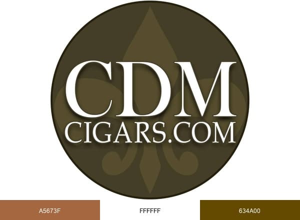 CDM Cigars brand color palette