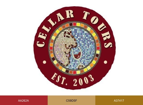 Cellartours brand color palette