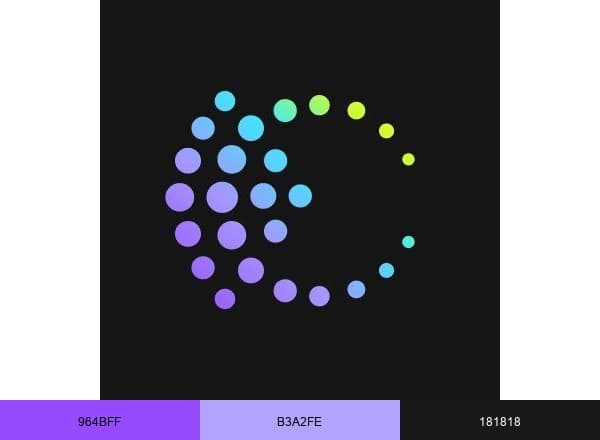 Cellframe Network brand color palette
