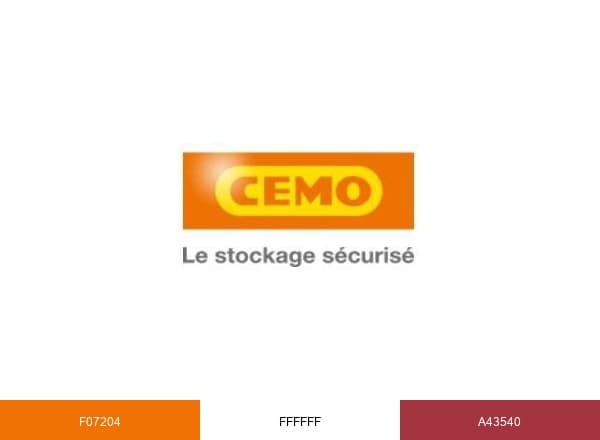 CEMO France brand color palette