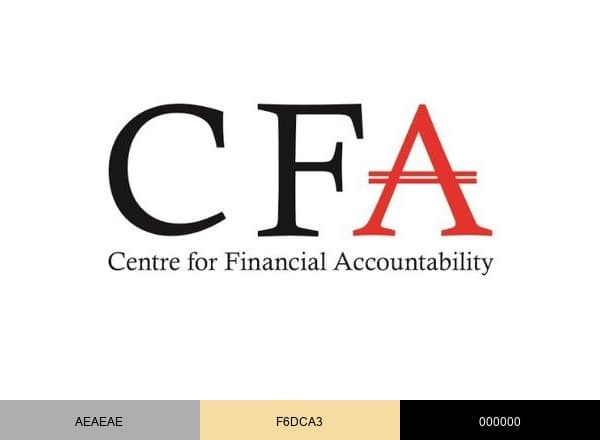 Centre for Financial Accountability brand color palette