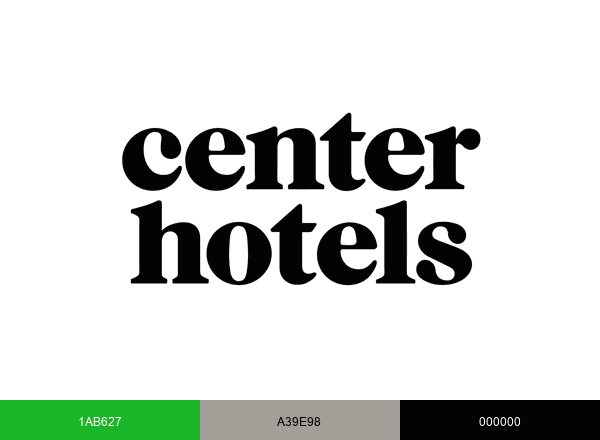 Center Hotels brand color palette