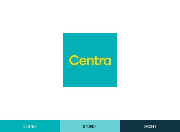 Centra Ireland brand color palette